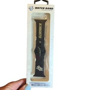 UCF OFFICIALLY LICENSED SILICONE APPLE WATCH BAND KNIGHTS NEW IN BOX
